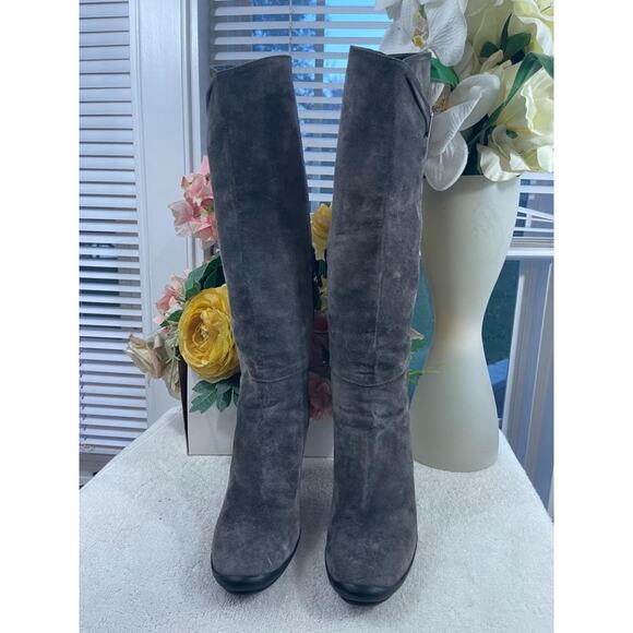 Roger Vivier suede gray boot sz 38 US 8 (taco500 - Picture 3 of 8